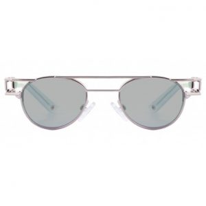 Mokki Sunglasses for men and woman #2255 round frame green